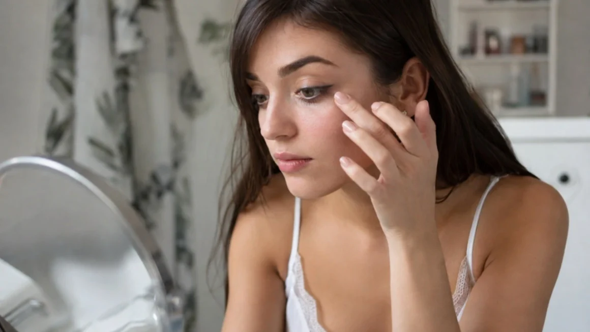 Dlaczego eyeliner rozmazuje się na powiece?